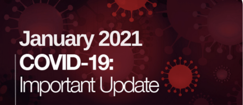 Important COVID-19 Update: January 2021